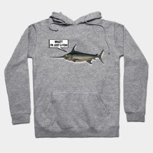 awkward fish Hoodie